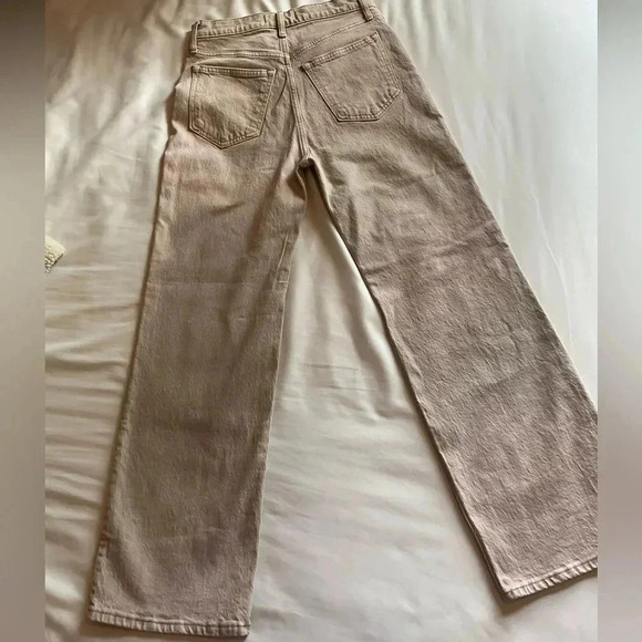 Abercrombie & Fitch The 90s Relaxed Jeans High Rise Size 26/ 2 purple/ p… - Picture 4 of 7